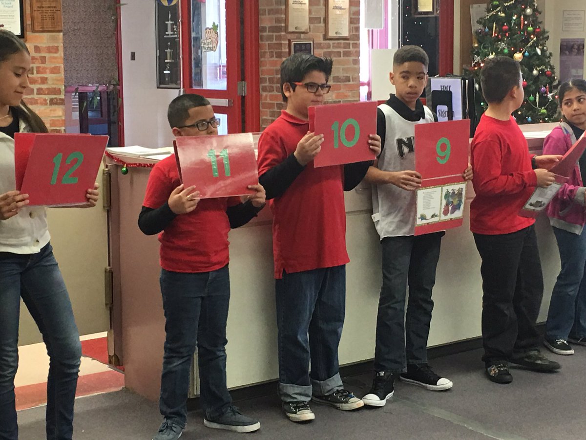 TravisTornados's tweet photo. The 12 Days of Christmas by Ms. Alexander's TLT group. #IamEPISD #teamtravis #tornadostrong https://t.co/btdDOoiea6