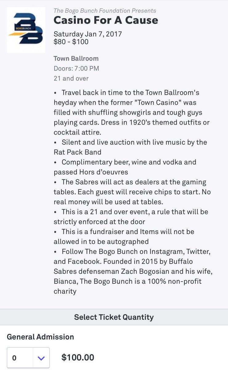 Don't forget to get your tickets for "Casino For A Cause" with the link below! #makeadifference 

 ticketfly.com/purchase/mobil…