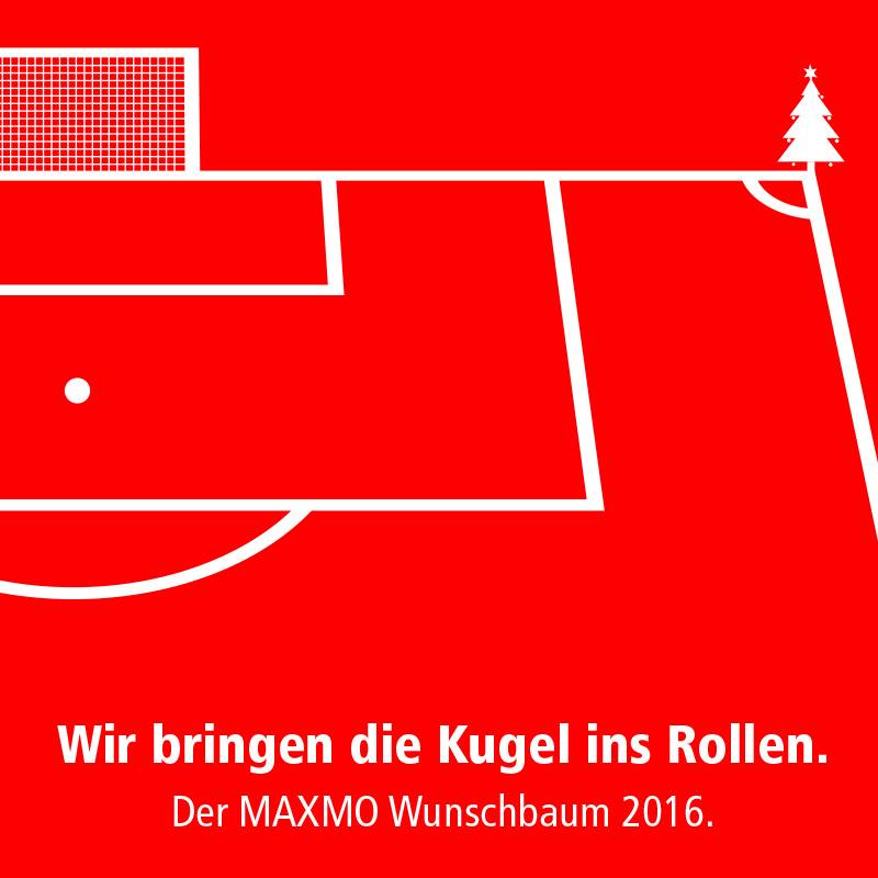 Machen Sie kleinen Kickern, die hier ohne ihre Eltern leben, eine Freude! Mit dem #MAXMO #Wunschbaum. Alle Infos: goo.gl/3jYzaA