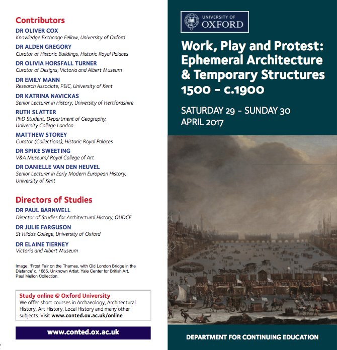 HorsfallTurner's tweet image. What do you want to do on 29-30 April 2017? Discover temporary architecture, that&apos;s what! tinyurl.com/j3935fh #ephemeralarchitecture