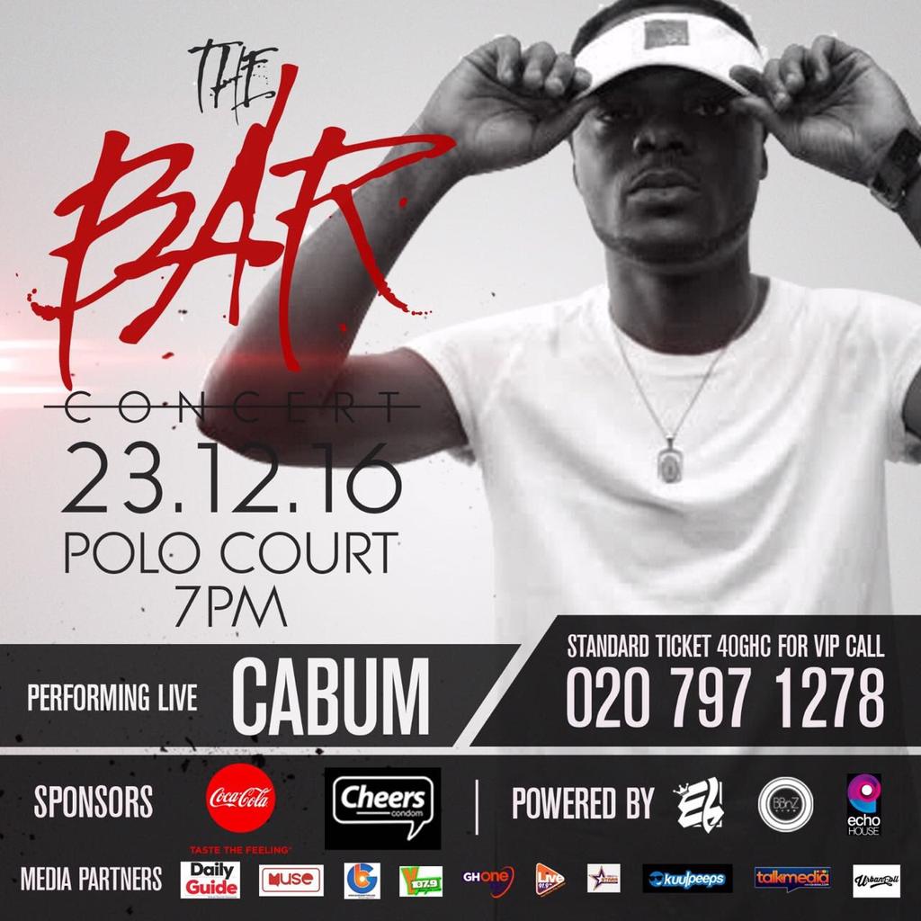 cabumonline's tweet photo. Ghana,Accra are u ready? Dis coming Friday guys..Dont miss out..#BAR3 ..Fire works yo! #StyleBiaBe ๐ u know dadah! https://t.co/u8Li2d9xAH