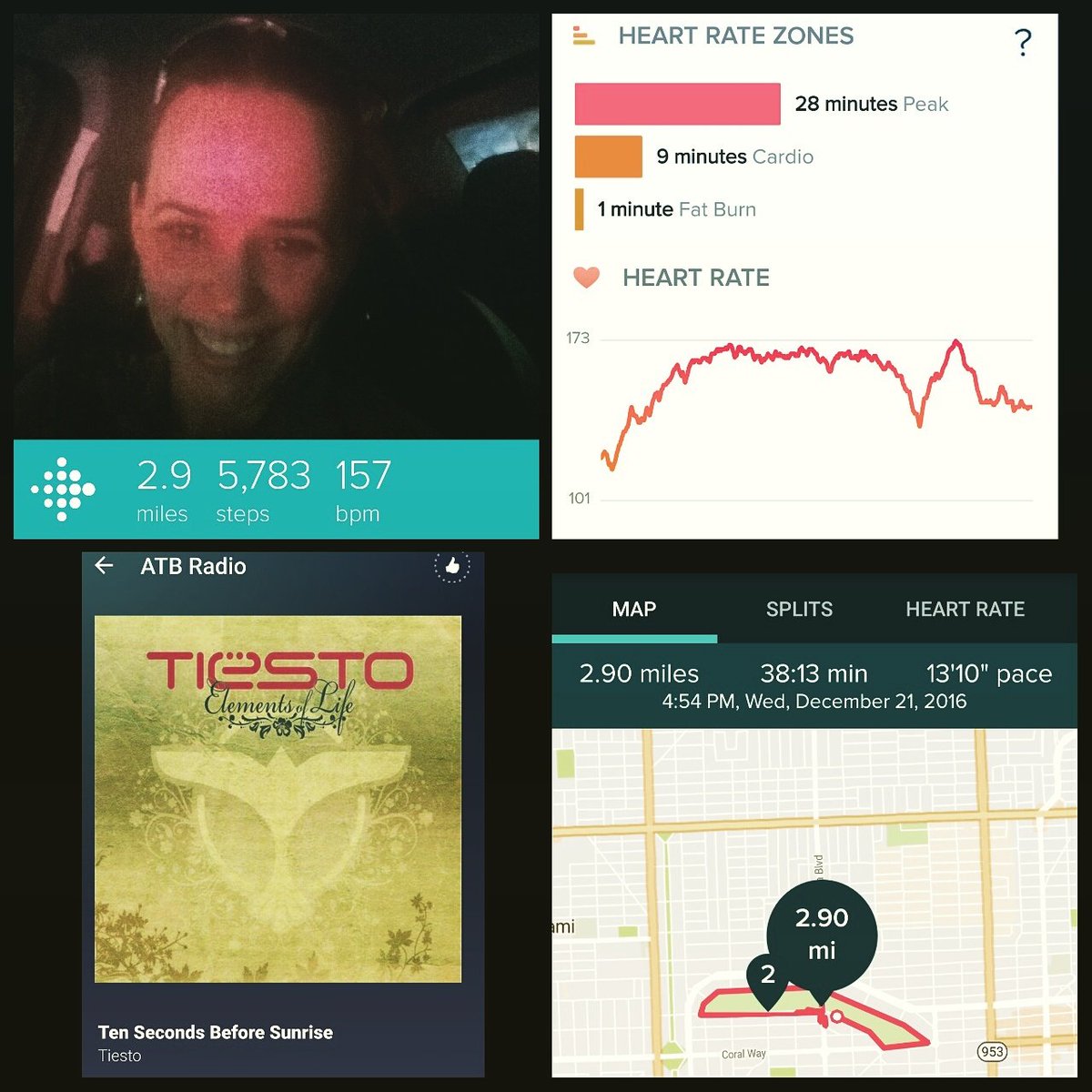 MaryLynn7373's tweet photo. Thank u @fitbit @pandoramusic @tiesto @atbandre #fitbit #fitbitcharge2 #granadagolfcourse #runforlife #fitness #actress #fitfam #fitlife https://t.co/Ddlr1i3OwA