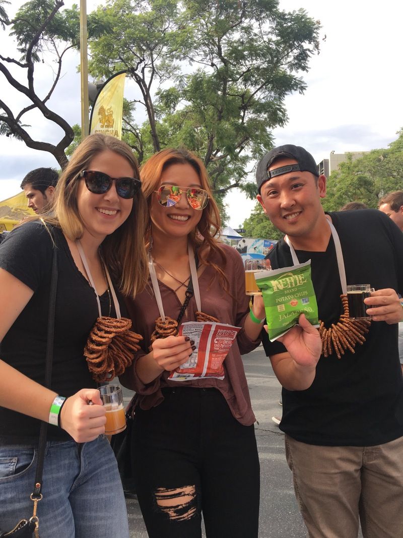 Snacking from last month at #LA Beer Fest! #Kettle #Food