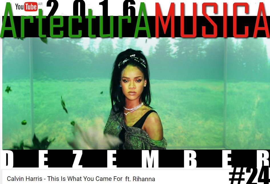 ARTECTURAMUSICA's tweet photo. #Ranking #ArtecturA TOP100 #24 Calvin Harris  This Is What You Came For  ft. #Rihanna>>https://t.co/7JubsA3Xst <<#Хорошаямузыка #hit2016 ↑1 https://t.co/qqDHooHK5z