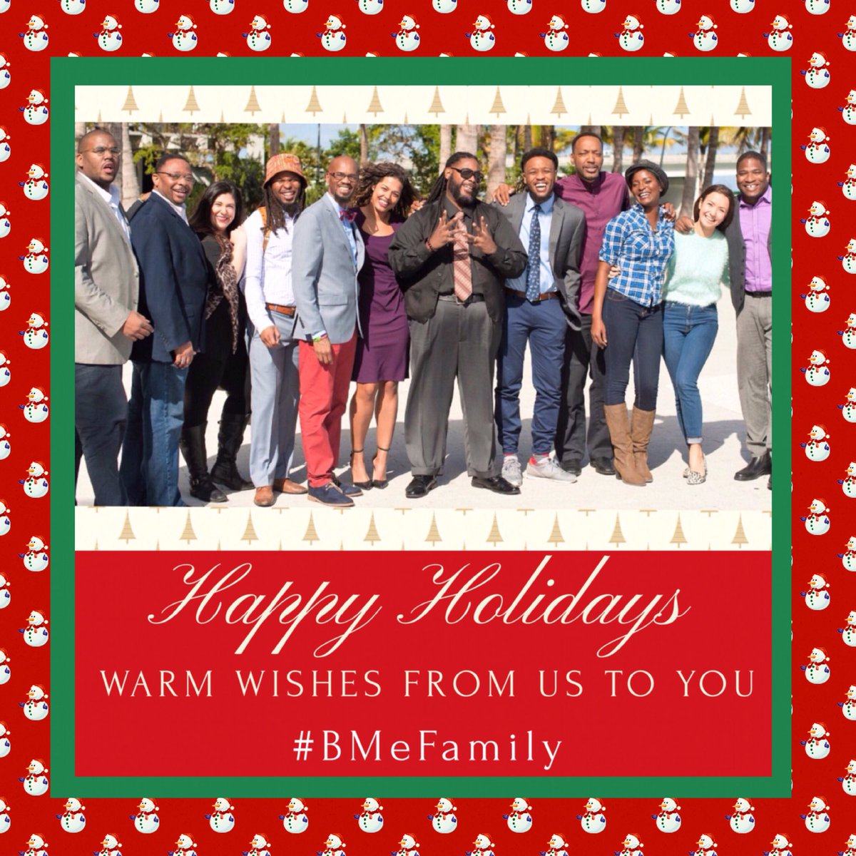 BMePhilly's tweet image. Happy Holidays &amp;amp; Warm Wishes from the #BMeFamily! Please share this tweet &amp;amp; tag 3 people you know who you think should join our #BMeFamily