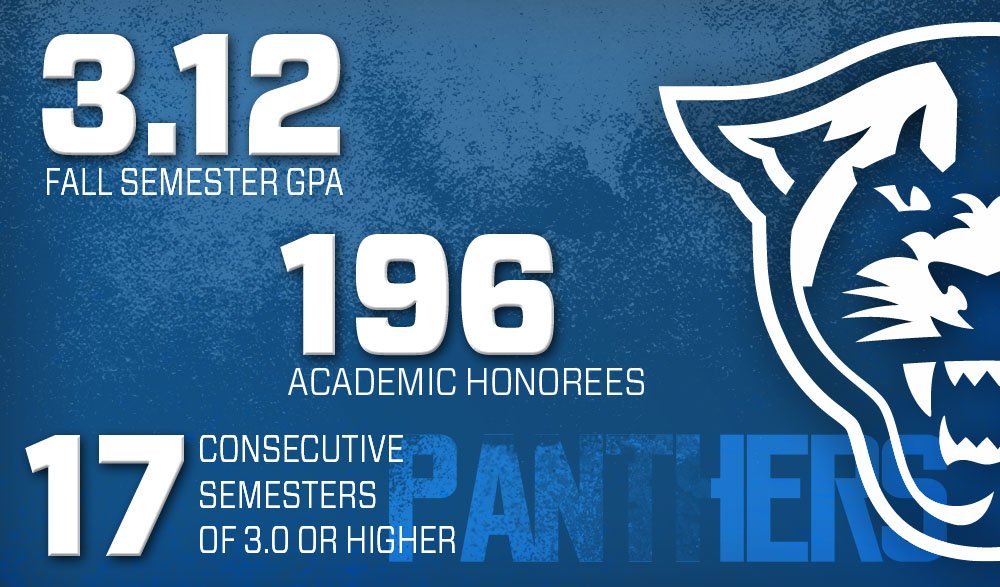 GSUPanthers's tweet image. Another great performance in the classroom by Panther student-athletes! 
Read more: bit.ly/2hsGUjF