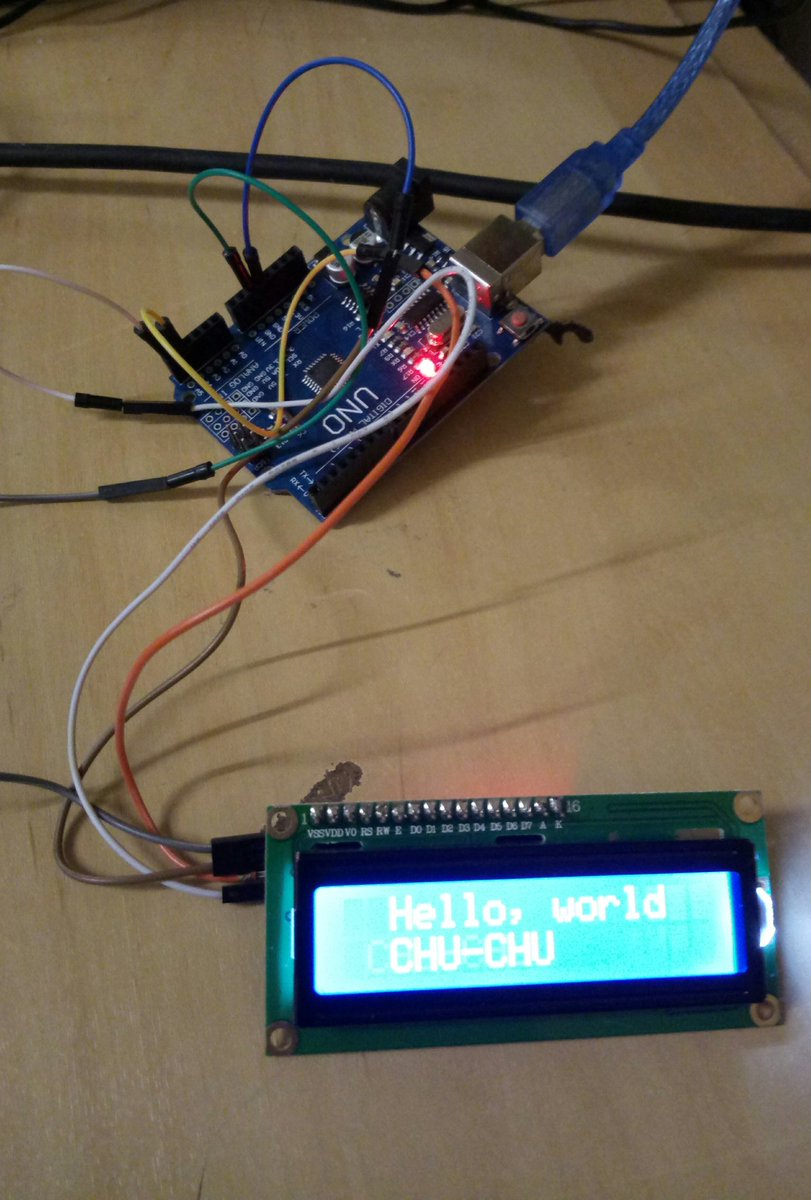 Vlad_in_mind's tweet image. It works!) Chu-chu, world!
#Arduino #badprogrammer