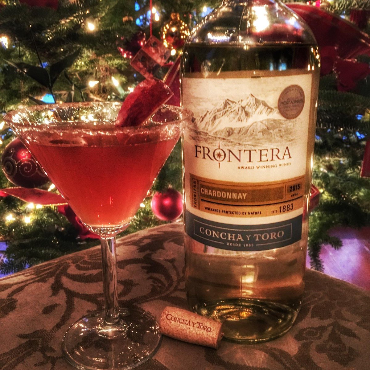 The longest night of the year means more time to enjoy a Cinnamon Appletini ❄ #wintersolstice