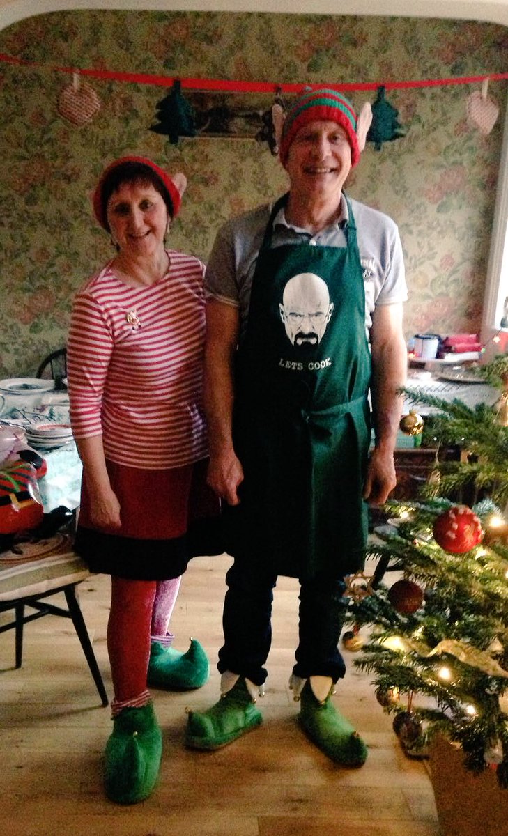 EMERGETouchWood's tweet photo. Huge TY & Happy Day's to Keith, our retiring Finance Manager seen here with wife Jan #ElfNight ❤️️ #BestofMcr https://t.co/HethG64T02