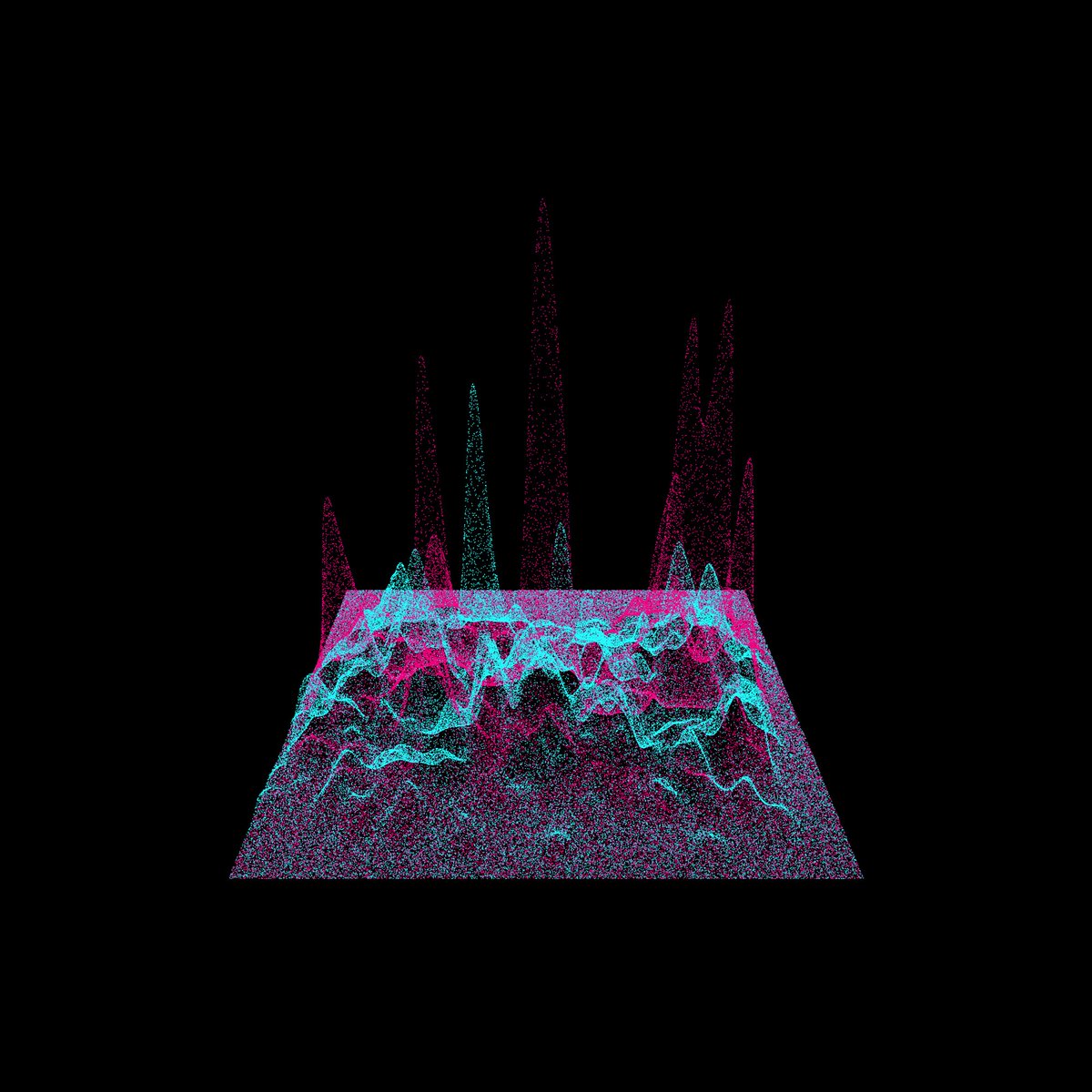 And here's a version representing gaze behaviour in two different tasks when viewing the same scene. Not super useful - but quite pretty!