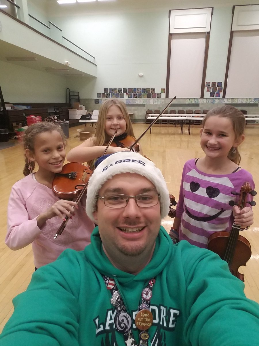 LSMSOrchestra's tweet photo. Visiting @LakeShoreCSD JTW 5th graders prepping for @ECMEA All-County auditions in January #LSMSO https://t.co/XG1ka947xU