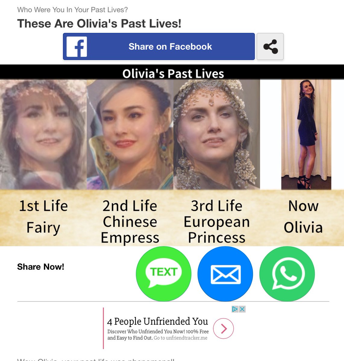 OliDe123's tweet photo. Seems legit. Now to find out who these 4 dicks are that unfriended me. https://t.co/Q3lwwowSWW
