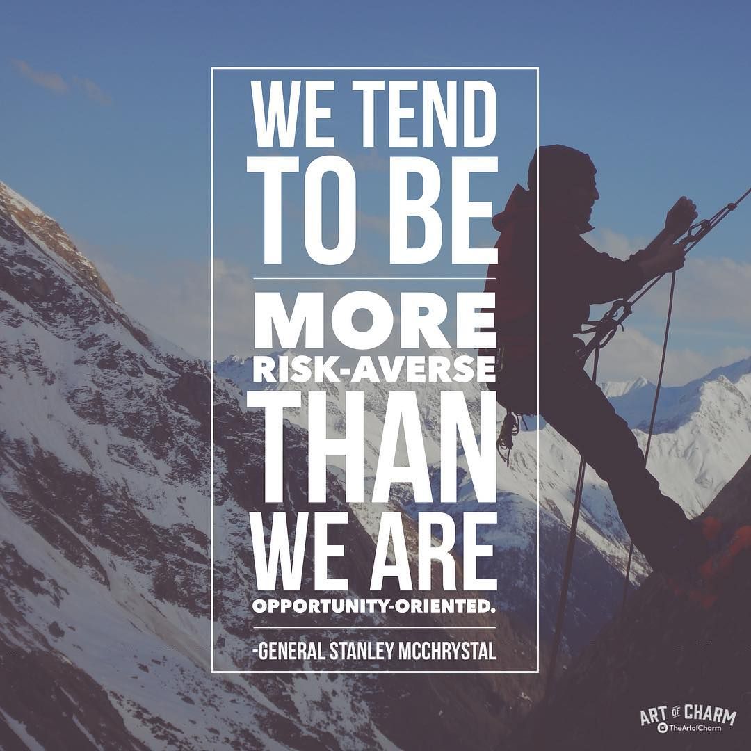 What do you miss when keeping your head down becomes the #1 priority? We discuss with <a href="/StanMcChrystal/">Stan McChrystal</a> at #AoC: buff.ly/2ibXd8s