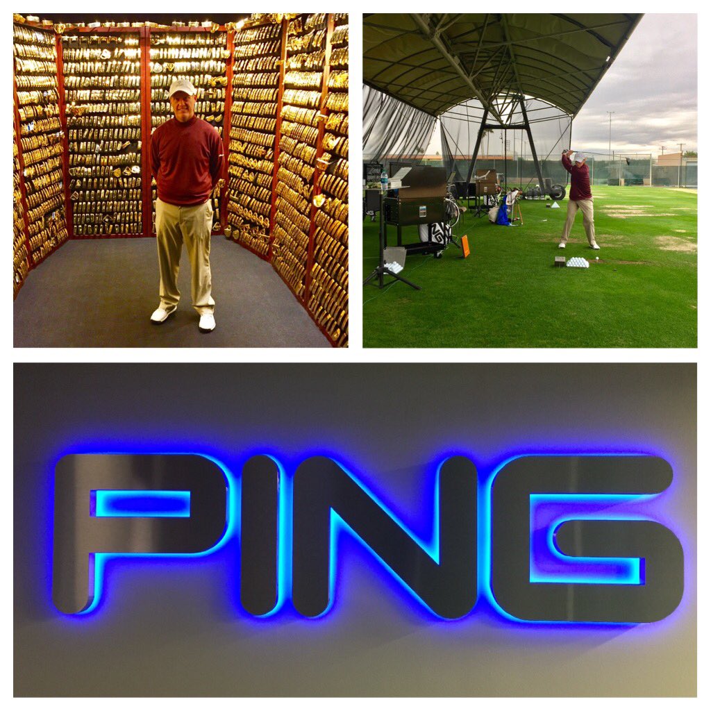 dspencergolf's tweet photo. Super Excited to be working with Ping! #golf #spencergolfacademy #family #ping #golfdigest #pga #trackman #myswing https://t.co/7RrJdQhSbj