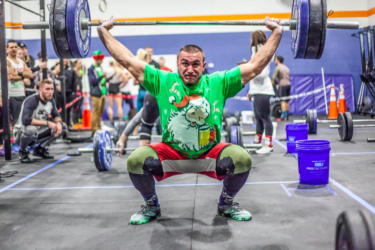 CrossFit's tweet photo. Holiday cheer is alive at Crag CrossFit. https://t.co/7zeKUr3eMX