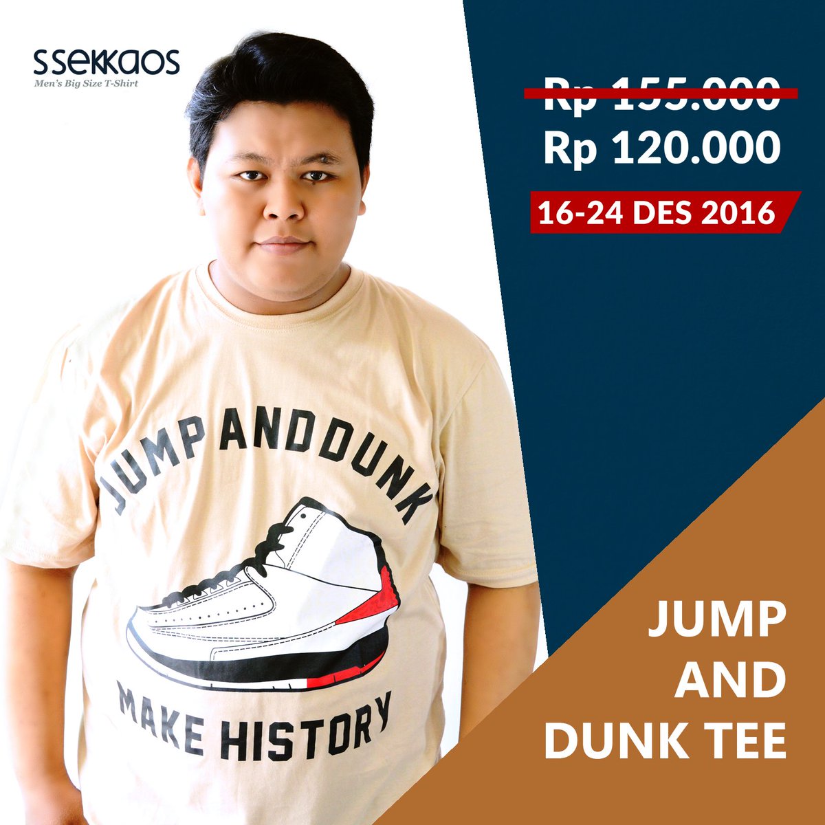 ssekkaos's tweet photo. Kaos Big Size berkualitas

Buruan, diskon hanya berlaku sampai 24 Des 2016
#kaosbigsize #kaosjumbopria  #SelamatHariIbu #omteloletom https://t.co/YP8eaUl0ny