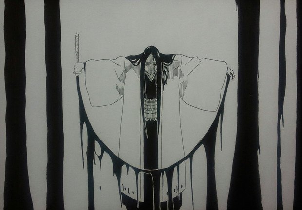 Bleach 技 名場面bot 卍解図鑑 卯ノ花 烈 元四番隊隊長 皆尽 みなづき 始解と同じ名を持つ卍解 能力 開放と共に血のような液体が周囲に滴り それらを刀身に収束したような刀となる 詳細な能力は不明 T Co Etrd2ypcia Twitter