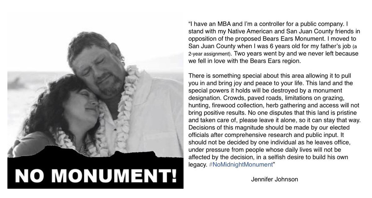 #nomidnightmonument #NoMonument #bearsears #RuralLivesMatter