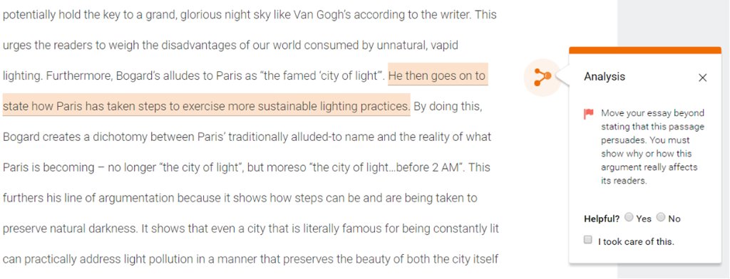 Practicing for the SAT Essay? Now you can get instant feedback on how to improve your essay writing at satpractice.org.