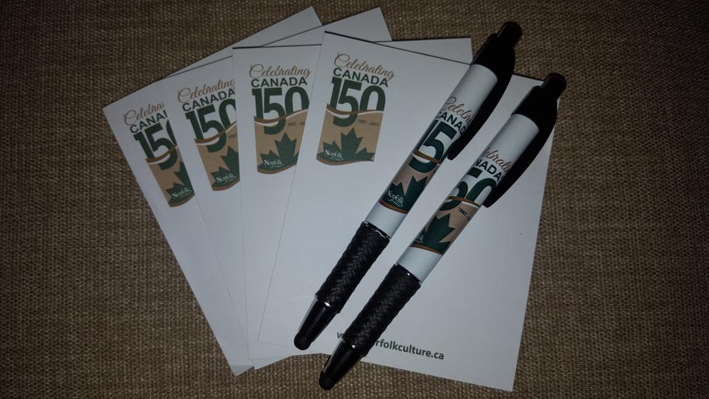 #NorfolkCounty #Canada150 swag. Flags will soon be here. <a href="/canada150th/">Canada 150</a> <a href="/NorfolkCulture/">NC Heritage/Culture</a> <a href="/NorfolkTour/">Norfolk County Tourism ❄️</a> <a href="/Ilovenorfolk/">Ilovenorfolk</a> <a href="/WhamMuseum/">WHAM</a> <a href="/PortDoverMus/">Port Dover Museum</a>