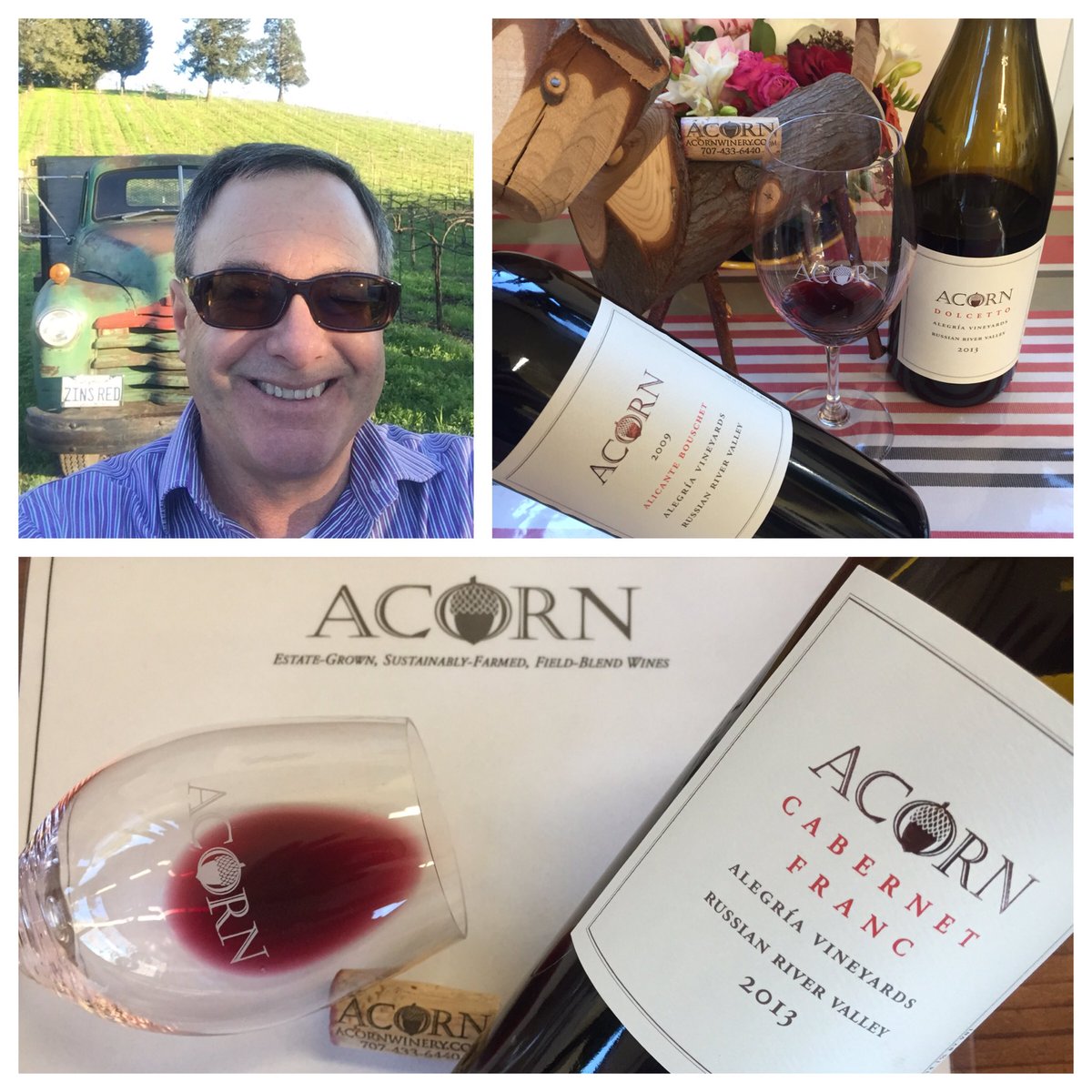_drazzari's tweet photo. #SonomaChat #winewednesday #winetasting with @jolenespatter @AcornWinery #myDay https://t.co/mD9W0qoQ1x