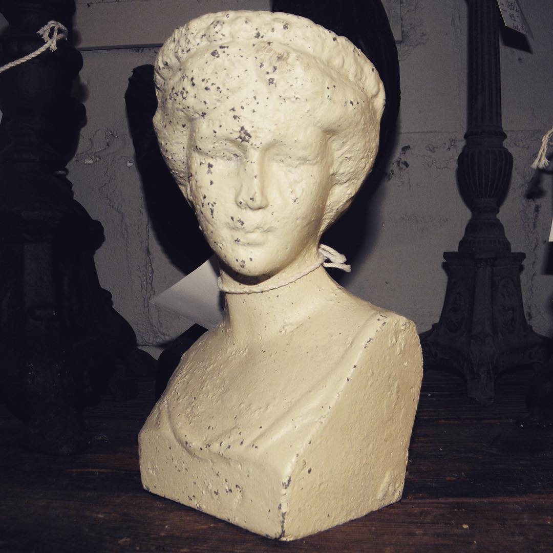 IrongateGE's tweet photo. #Lastminutegift idea, a small #castiron bust for $22CAD! Ready for pickup in #jordanvillage https://t.co/1xZdf1Qog8