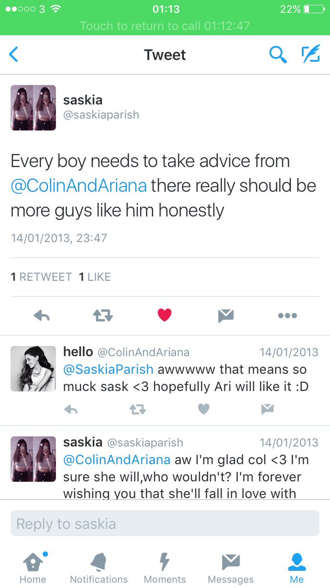ColinAndAriana's tweet photo. @saskiaparish 😂😂😂😂😂 https://t.co/eRbh4yOVE0