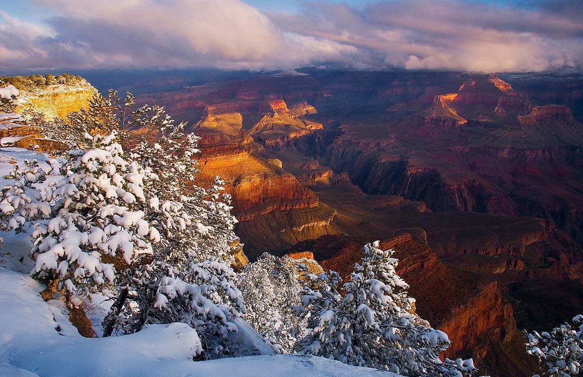 GrandCanyonNPS's tweet photo. #WinterSolstice marks the transition. Here in the Northern Hemisphere today is the shortest day/darkest night. Photo/Jake McFee #GrandCanyon https://t.co/pvB0YXLNYM