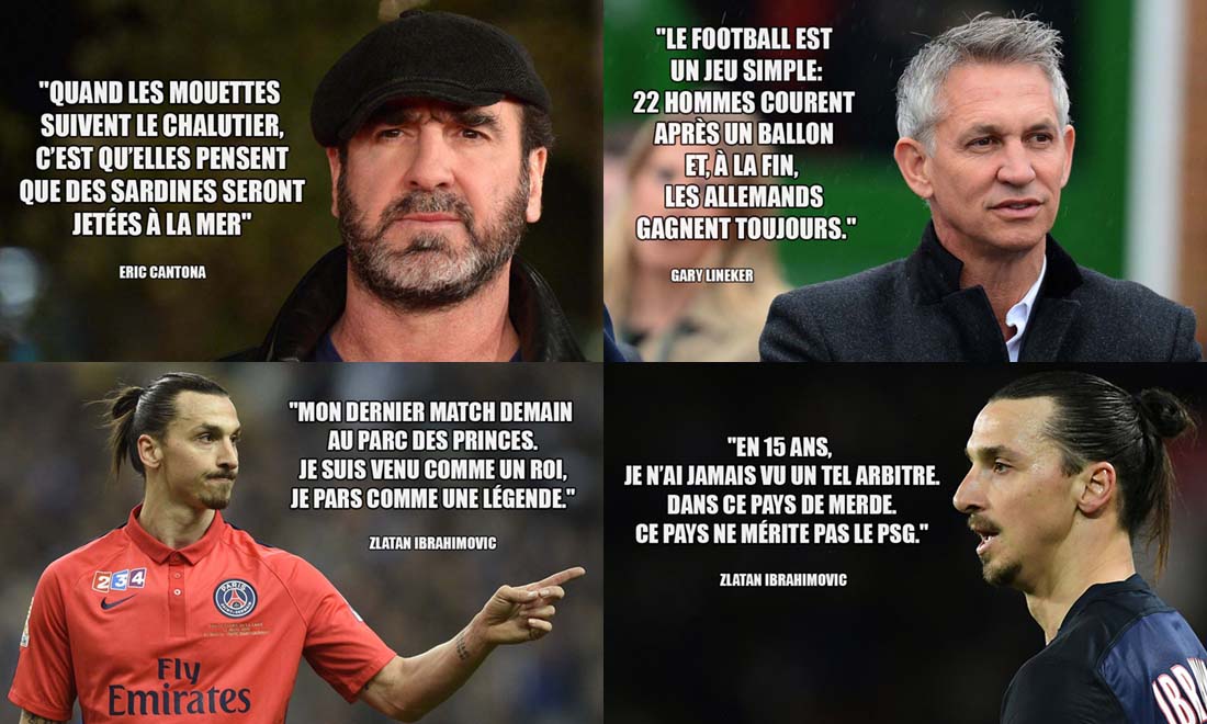 Cultecom's tweet photo. TOP 15 des phrases cultes de joueurs de foot!
https://t.co/Sn6z9BGJVK
#phrasescultes #foot https://t.co/0lCXQSK1yR