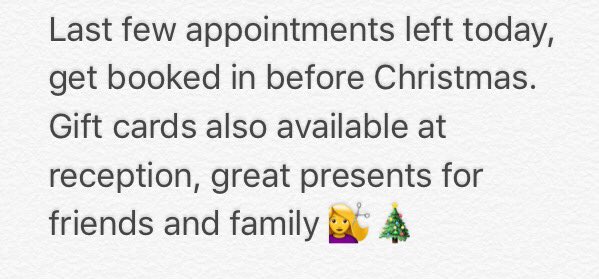 davidjohnsalon's tweet photo. Call the salon from 9am 01245 263575 or book online via our website! https://t.co/Ee1v4gHQmb