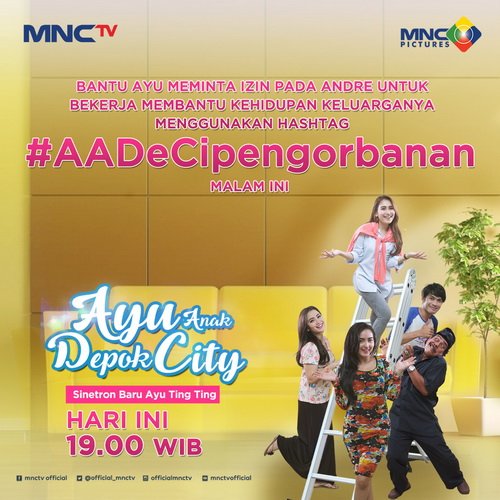 Official_MNCTV's tweet photo. Penasaran kan serunya #AADeCiPengorbanan malam ini? Yuk ramaikan hashtagnya sekarang! @DickyDifie @aytingnew92 https://t.co/uwEuVo5JFS