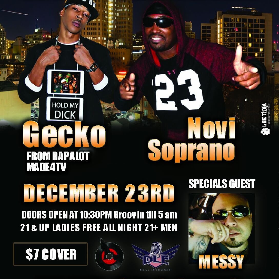 Its going down friday I got Gecko from Rapalot coming to klub grooves satx.