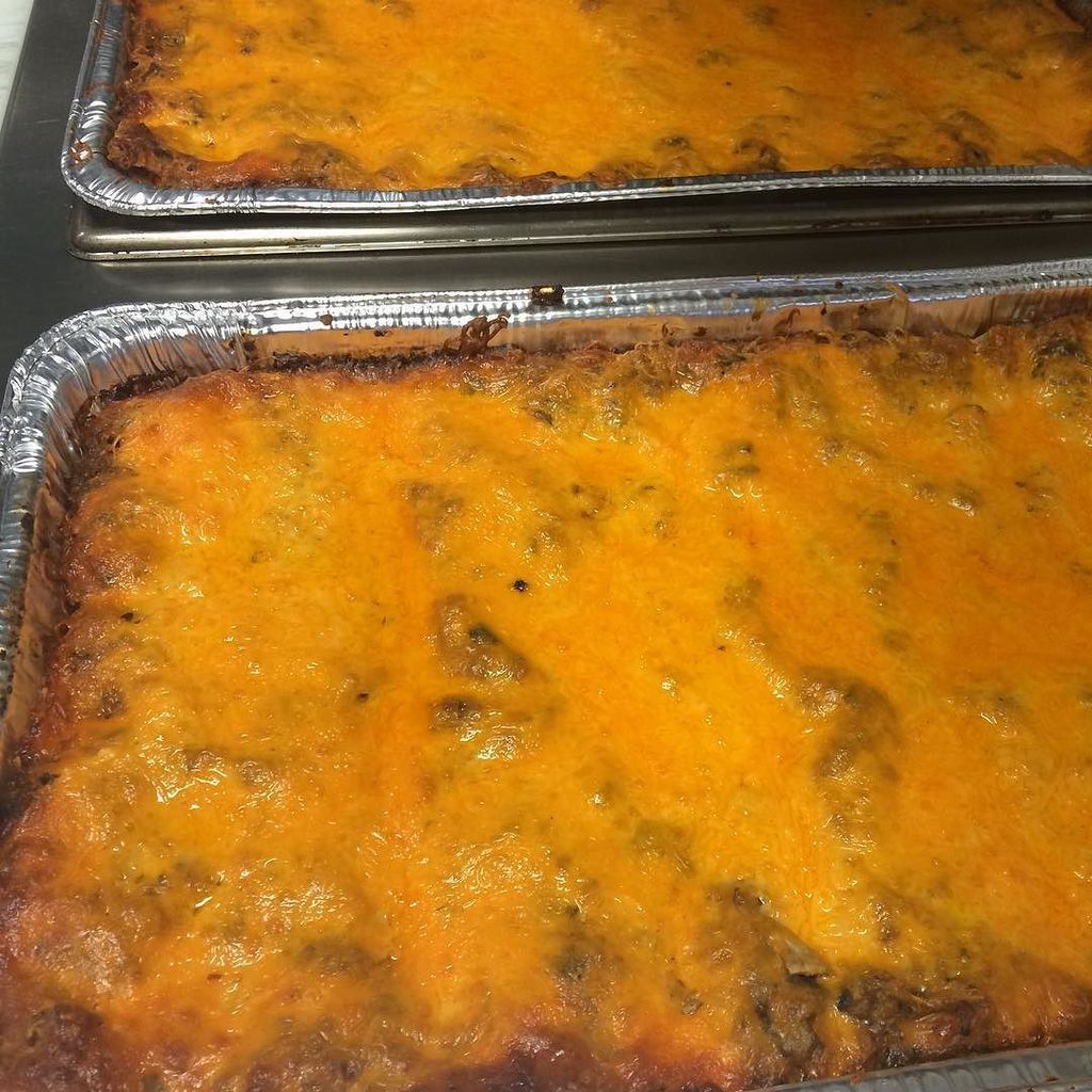 Directions_FSGV's tweet photo. The youth asked for lasagna as part of Directions Dozen. Look at all that cheese! #lasagna #directionsdozen #realch… https://t.co/VMQ6kOReG0