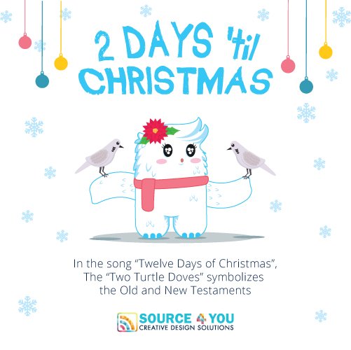 Source4YouPH's tweet photo. We now have 2 days left until Christmas!
#SourceYouKnow
#S4UCelebrate
#Source4You https://t.co/E4wfo0x7MJ