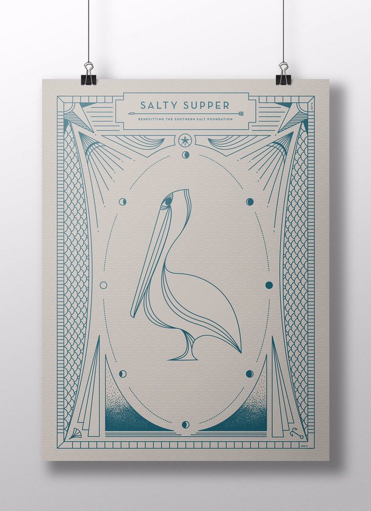 Salty Supper No2 celebrating and raising money for the Gulf Coast... Join us! #southernsalt bit.ly/2htw8JS