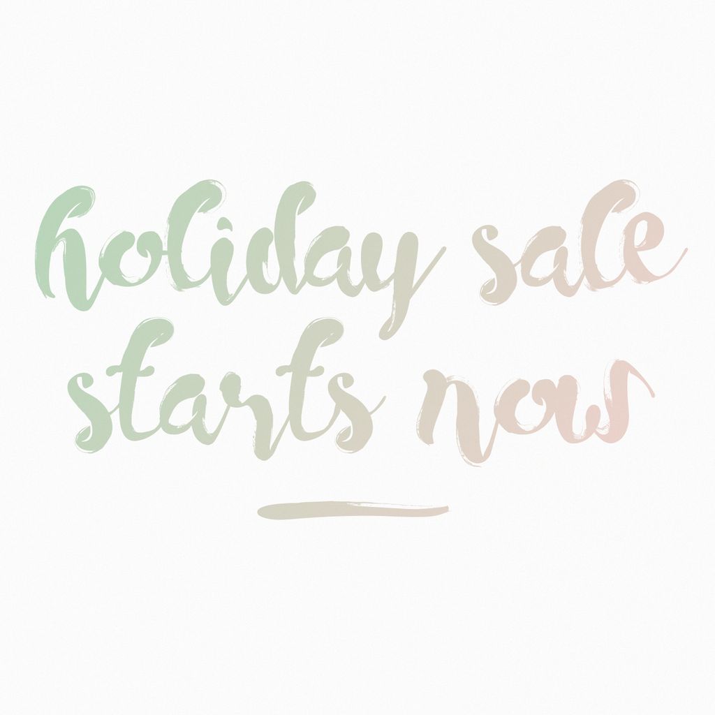 Our #HolidaySale starts NOW! Get up to 70% off on selected styles; deals start at only 8$! >> bit.ly/2gGLpLuh