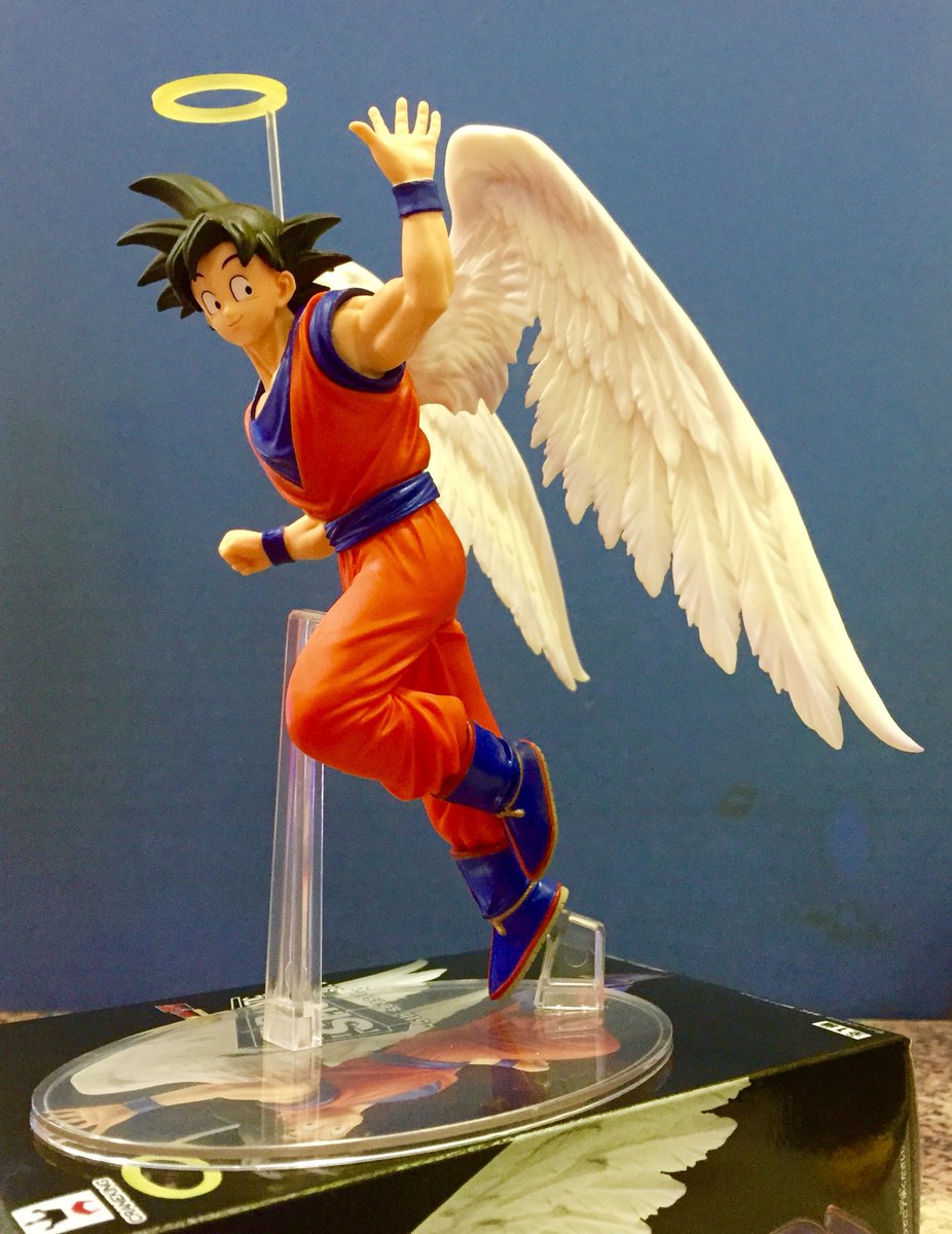 タイトーステーション 浅草店 続きましてドラゴンボールzより天使の孫悟空のフィギュアを入荷しました 魔人ブウ編のエンディングの最後に登場したあの天使の悟空がついにフィギュア化です ノ 羽根の出来も良くて魅力的ですよ タイステ 浅草