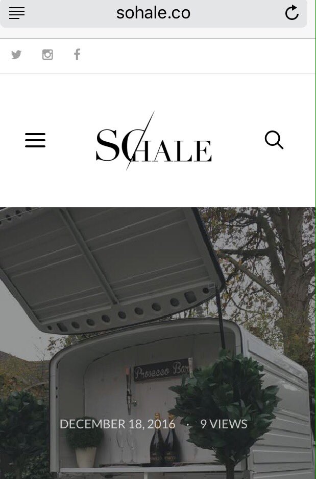 We have had the pleasure of being included in the re-launch of the @SOHALE01 web-site Online Lifestyle Magazine for Hale Village and beyond