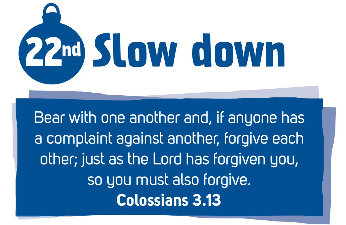 LiveAdvent's tweet image. Thursday’s #LiveAdvent 
Think back over the last year: what do you need to let go of before Christmas? Give it to God.