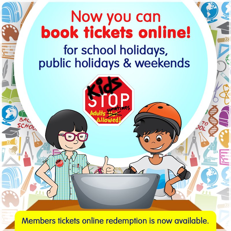 KidsSTOPSG's tweet photo. This #Christmas, we've got a gift for you! Now you can book tickets from anywhere &amp; anytime. :) To Book, visit -  https://t.co/ELA3tbrxHL https://t.co/ng4BucaaDI