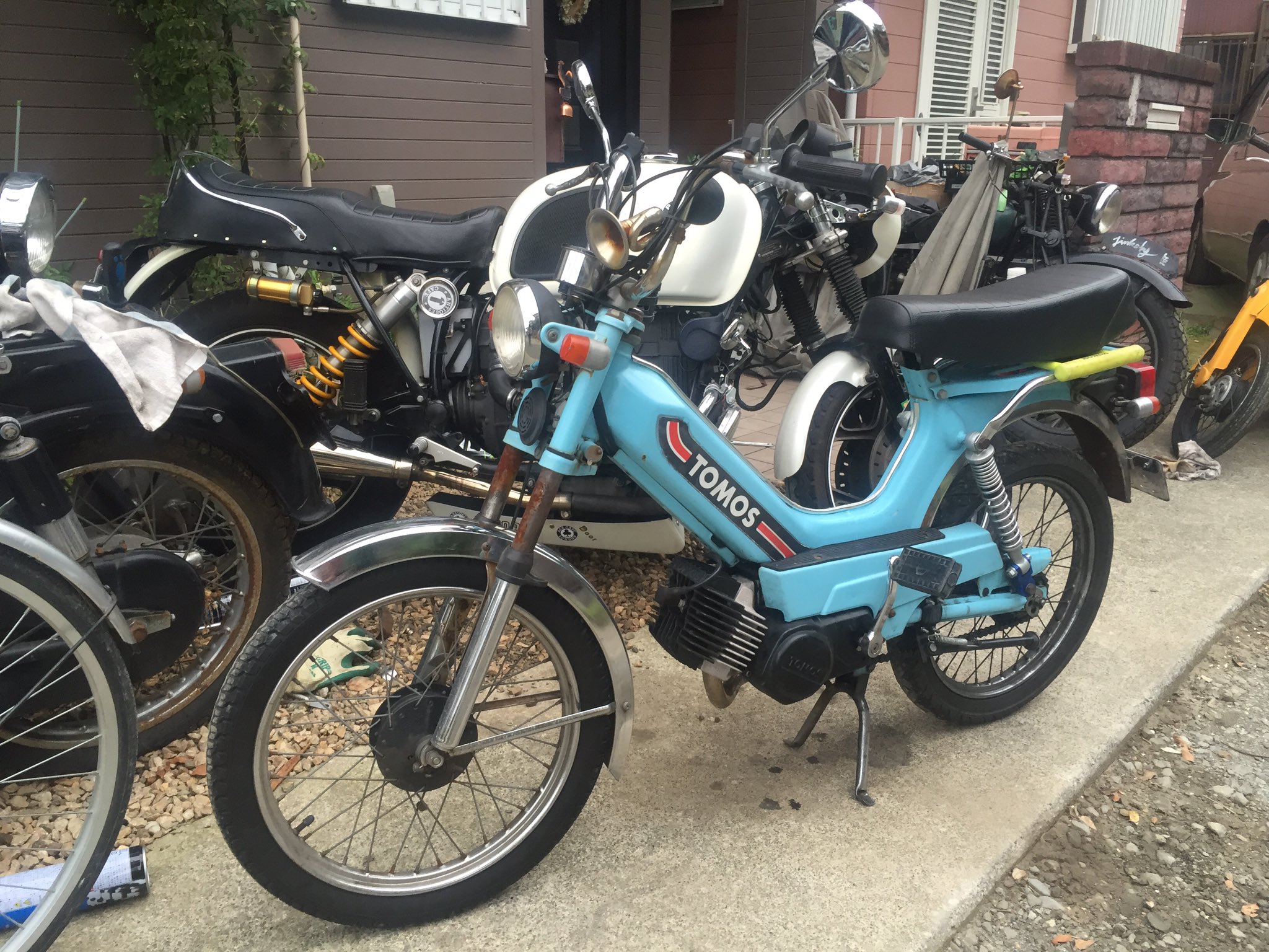 トモス TOMOS クラシック ボアアップ済 ジャンク扱いで