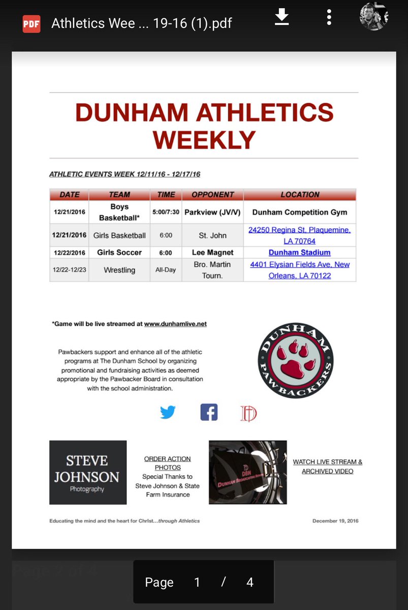 DunhamAthletics's tweet image. Be sure to download this week's @DunhamAthletics Weekly Update!
#dunhamdifference 

drive.google.com/file/d/0B7QdVz…