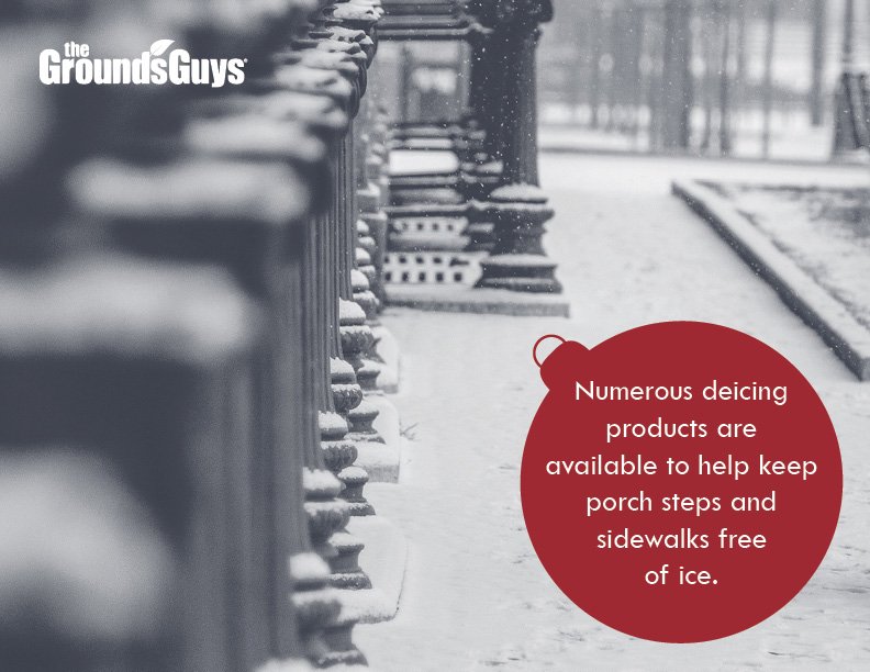 GroundsGuys419's tweet photo. Numerous deicing products are available to help keep porch steps and sideways free of ice. https://t.co/IMv3oYjDIM