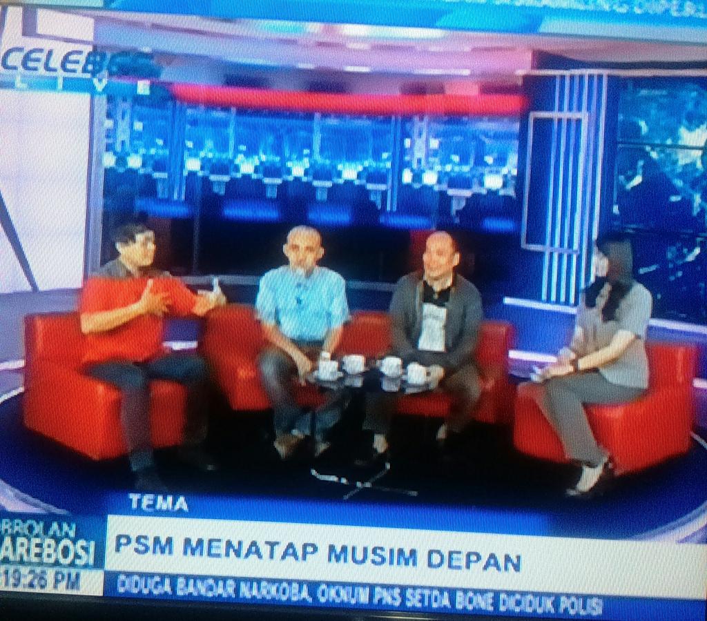 Obrolan Karebosi dari <a href="/celebestv/">celebestv</a> malam ini tentang PSM.