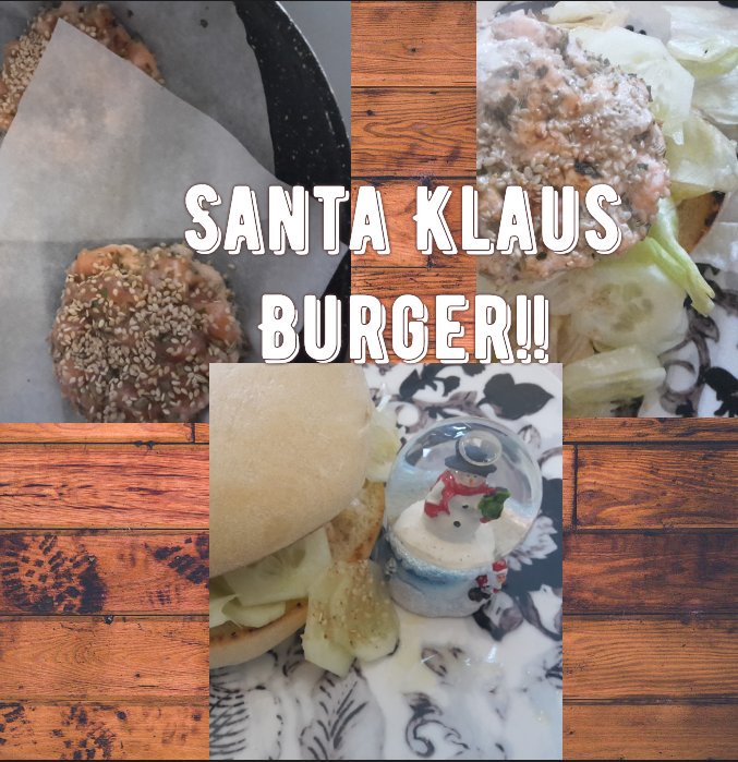 Giada_NewKate's tweet photo. La mia versione del #SantaKlausBurger!!
#CheNeDite?
#YesOrNo
#Food https://t.co/bovX9SUSt1