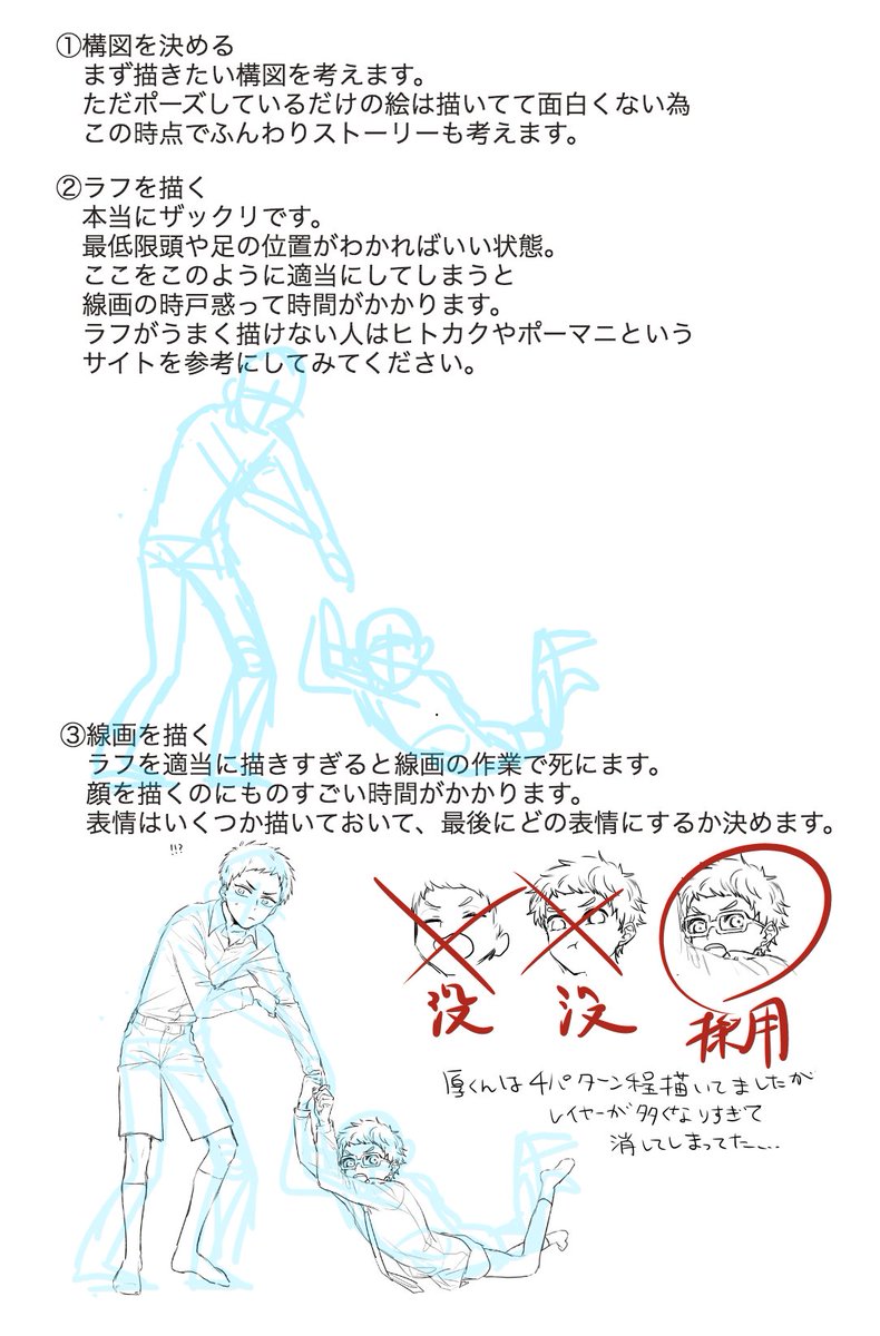 ⑤メイキング:何の参考にもならないかもしれない 