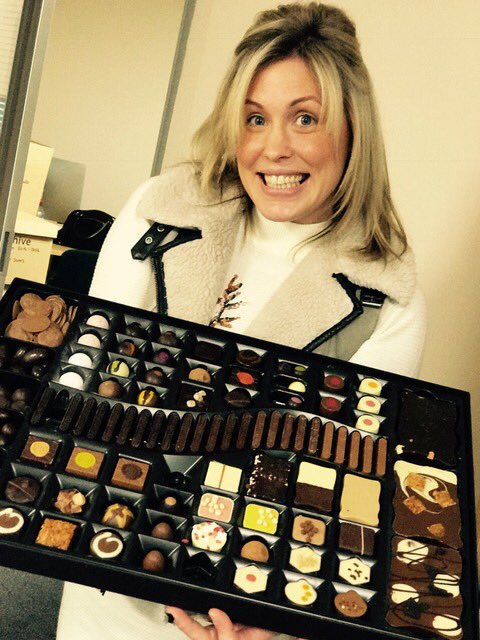 Thank you <a href="/fruitstudios/">fruitstudios</a> for this gigantic box of <a href="/HotelChocolat/">Hotel Chocolat</a> chocolates!!! 😍
