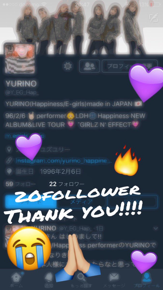 Y_EG_Hap_'s tweet photo. 20follower!!
Thank you!!!!🔥🙏🏼
     これからもよろしくお願いします😄💞 https://t.co/evZhIkFzjB