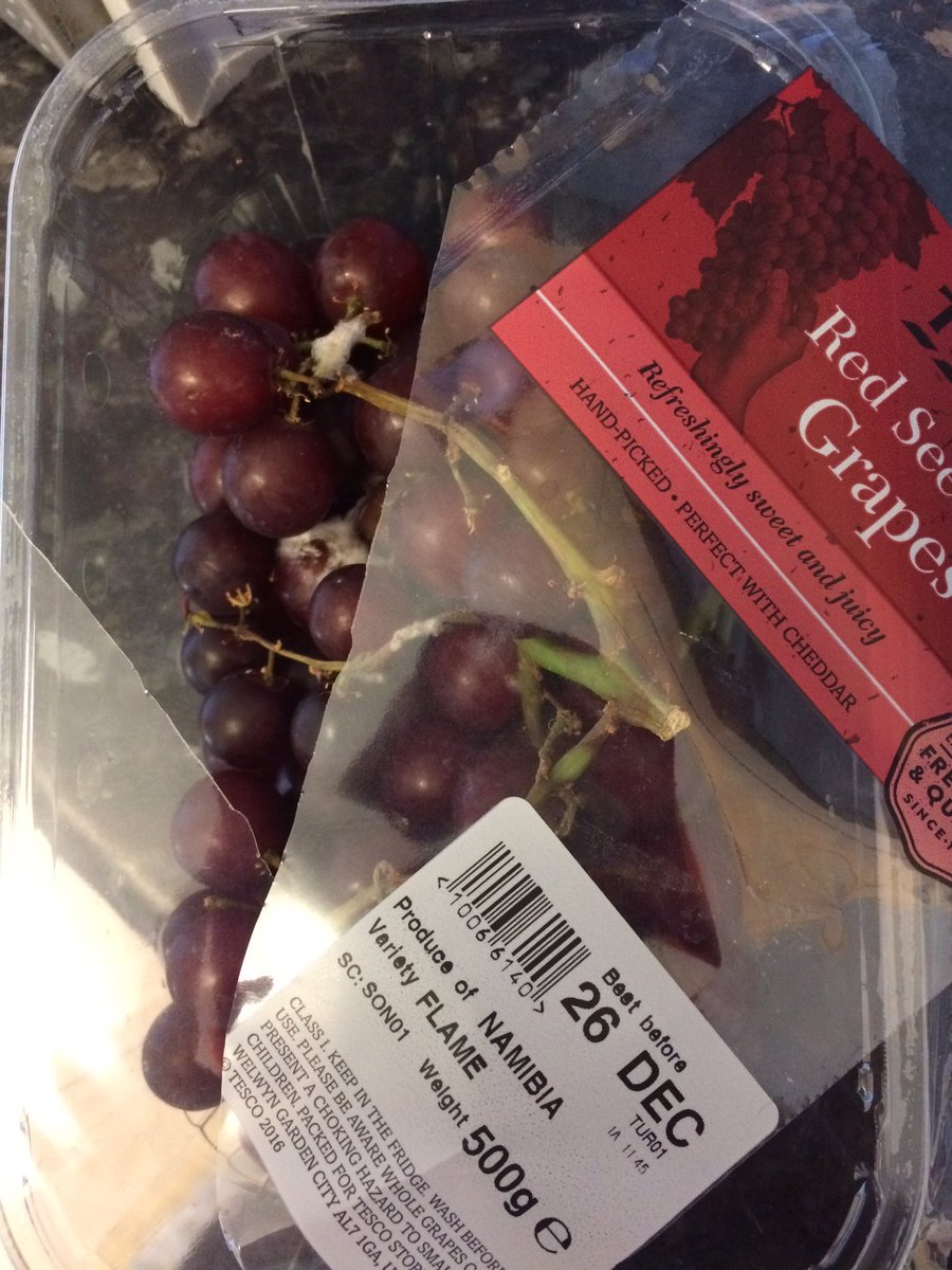doublebuggydaze's tweet photo. @Tesco wth?! These were delivered yesterday. The mold would have been there, so staff have seen it. Not impressed. https://t.co/KHGqB8rhtx