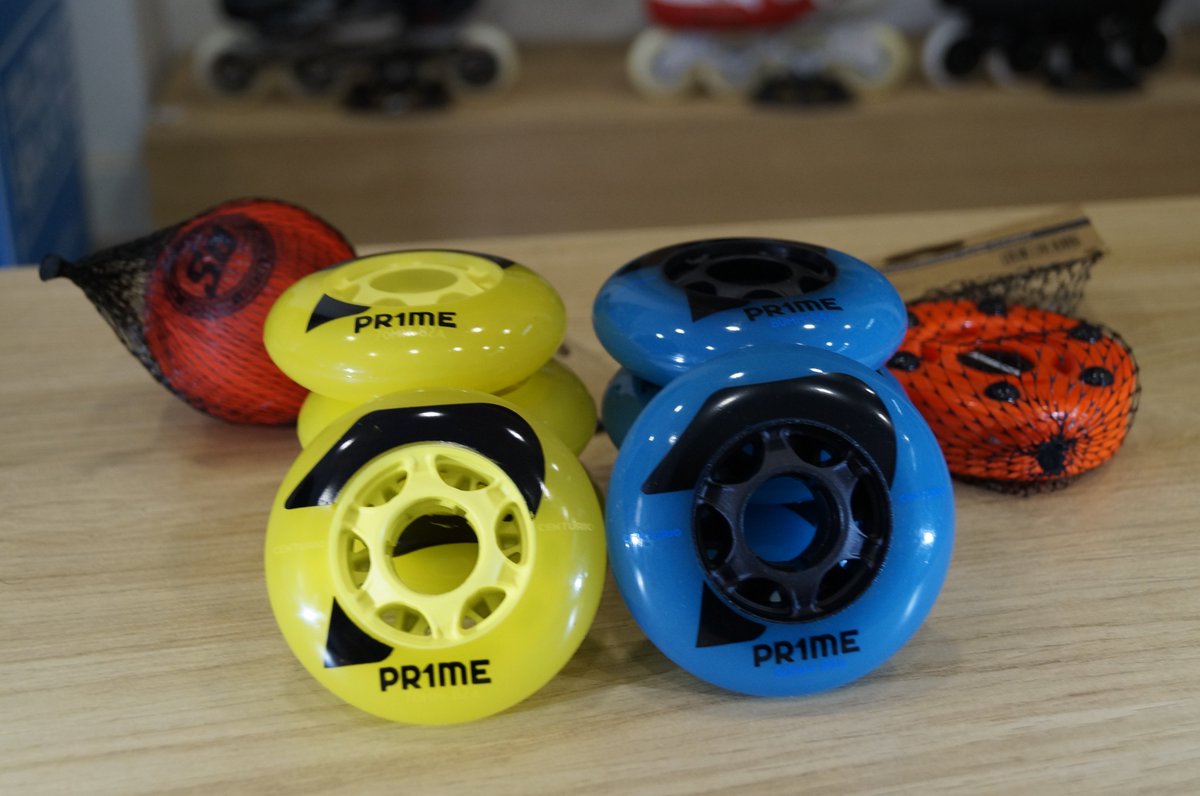 Nuevas ruedas #Pr1me, para #Hockey en linea, de la famila de #Powerslide, #Matter y #Undercover.
Disponibles en varias durezas y diámetros.